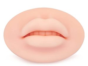 M - 5D Soft Silicone Realistic Lip Practice Module For Semi Permanent Make Up - Lip Tattoo - Permanent Make Up Supplies