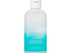 ETUDE Lip&Eye Remover 8.45 fl.oz (250ml) 21AD | Water and Oil Formula for Deep Cleansing | Lip and Eye Makeup Remover for All Skin Types | Gentle Face Cleanser for Sensitive Skin | Kbeauty