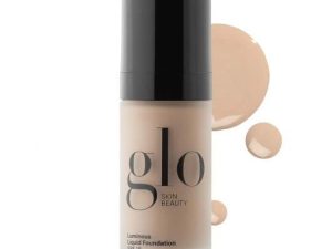 Glo Skin Beauty Luminous Liquid Foundation Mineral Makeup with SPF 18 (Naturelle) - Sheer to Medium Coverage - Smooth and Correct Imperfections