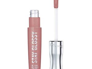 Rimmel Stay Glossy Lipgloss 6 Hour Lip Gloss Blushing Belgraves 0.18 Fl Oz