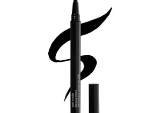 Wet n Wild Mega Last Breakup Proof Liquid Waterproof Eyeliner Brush Tip Pen | Quick Drying | Smudge Resistant| Long Lasting 16 Hour Wear| Precise Ultra Fine | Black