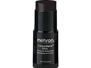 Mehron Makeup CreamBlend Stick - Body Paint (.75oz) (Black)