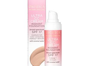 Pacifica Beauty Ultra CC Cream Radiant Foundation with Broad Spectrum SPF 17