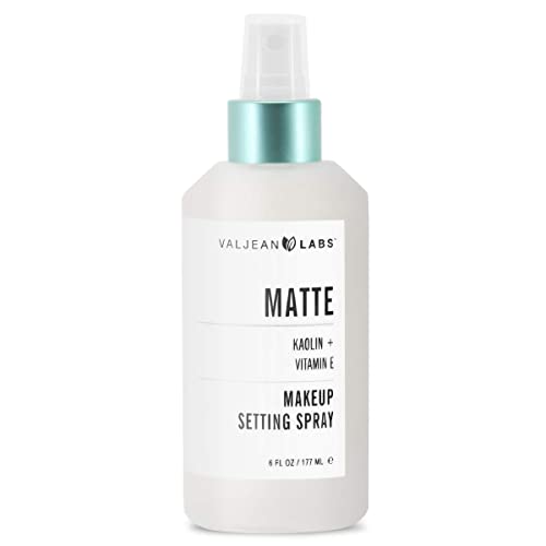 Valjean Labs Matte Makeup Setting Spray | Koalin + Vitamin E | Long-Lasting Wear Valjean Labs Matte Makeup Setting Spray | Koalin + Vitamin E | Long-Lasting Wear
