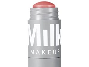 Milk Makeup Lip and Cheek Tint - Pigmented Cream Stick - Natural Vegan Formula - 0.21 Oz (WERK-Dusty Rose)