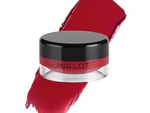 Inglot AMC EYELINER GEL 79 | Gel Eyeliner Matte | Waterproof | High Intensity Pigments | Eye Makeup | Creamy texture | Red | 5.5 g/0.19 US OZ