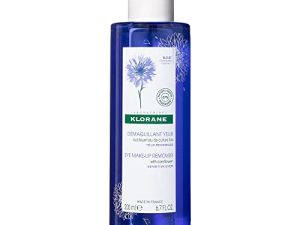 Klorane - Eye Makeup Remover With Organically Farmed Cornflower - For Sensitive Skin - Free of Oil