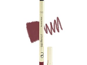 Gerard Cosmetics Lip Pencil - Adds Depth to Neutral Colors - Enhances Lip Shape and Prevents Lipstick Feathering and Smudging - Applies Smooth and Stays Put All Day - Red Brick Road - 0.04 oz
