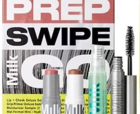 Milk Makeup Prep Swipe Go Set Lip + Cheek Bronzer Hydro Grip Primer and Mascara