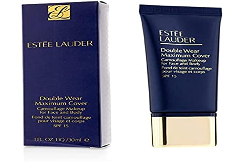 Estee Lauder Double Wear Maximum Cover Camouflage Makeup Spf 15 - # 3c4 Medium/deep Foundation For Women 1 oz Estee Lauder Double Wear Maximum Cover Camouflage Makeup Spf 15 - # 3c4 Medium/deep Foundation For Women 1 oz