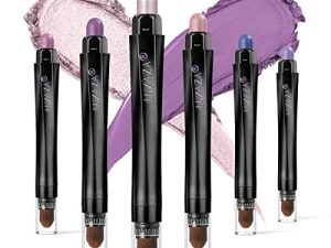 LUXAZA 6PCS Eyeshadow and Eyeliner Pen