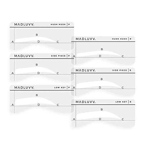 MADLUVV Eyebrow Shaper Stencils MADLUVV Eyebrow Shaper Stencils