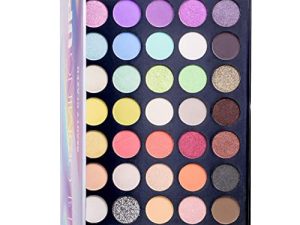 MYUANGO 35 Color Eyeshadow Shimmer Matte and Glitter Bloming up Eyeshadow Pallet Waterproof Long Lasting Eye Shadow Profession Highly Pigment Makeup Palette
