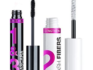 Mascara Kit By Wet n Wild Lash-O-Matic Mascara Fiber Extension Kit - Very Black