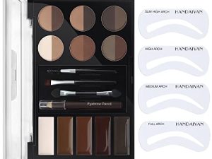 Eyebrow Stamp Stencil Kit