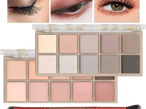 10 Colors Eyeshadow Palette Matte Nude Shimmer Matte Eye Makeup Palette