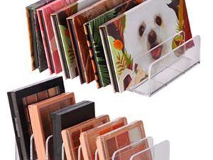 yzexi 2 Pcs Eyeshadow Palette Organizer Use for Bathroom Countertops