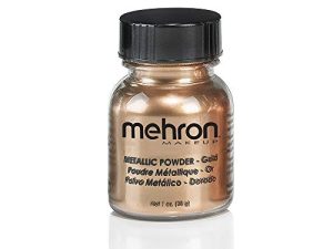 Mehron Makeup Metallic Powder (1 oz) (Gold)