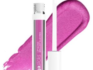 wet n wild Mega Slicks Lip Gloss | Long Lasting | Hyaluronic Acid | High Shine | Berried Treasure