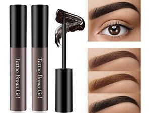 LOKFAR 2 Pcs Peel Off Tattoo Eyebrow Gel