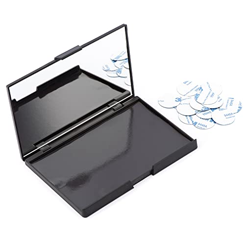 Allwon Empty Magnetic Plastic Eyeshadow Makeup Palette with 15Pcs Adhesive Empty Palette Metal Stickers for Eyeshadow Lipstick Blush Powder Allwon Empty Magnetic Plastic Eyeshadow Makeup Palette with 15Pcs Adhesive Empty Palette Metal Stickers for Eyeshadow Lipstick Blush Powder
