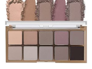 10 Colors Black Smokey Eyeshadow Palette