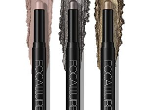 FOCALLURE 3PCS Cream Eyeshadow Stick Sets