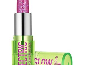 essence | Electric Glow Color Changing Lipstick | pH Reactive Natural Pink for All Skin Tones | Vegan & Cruelty Free | Gluten Free