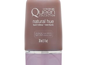 COVERGIRL Queen Natural Hue Liquid Makeup True Ebony 755