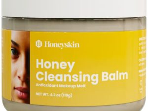 Face and Eye Makeup Remover Balm - Mess Free Mascara Remover - Gentle Cleansing Balm and Facial Cleanser for Sensitive Skin - Nourishing Eye