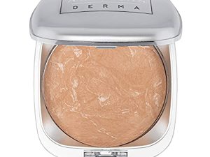 Ageless Derma Mineral Baked Foundation Makeup- Vegan and Gluten Free Powder Makeup (Simply Beige)