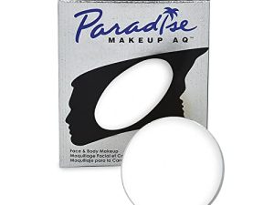 Mehron Makeup Paradise Makeup AQ Refill (.25 oz) (White)