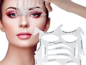 Quick Make-Up Stencils Eyeliner Molds a Makeup Tool with a Variety of Shapes Eyeliner Stencil Pads Eyeshadow Applicators Eyeliner Template