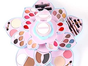 Revolving Plum Blossom Powder Makeup Box