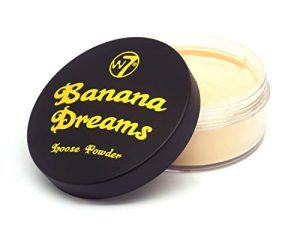 W7 Banana Dreams Loose Setting Powder - Weightless Yellow Blurring Powder For All Skin Tones