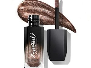 EYESEEK Liquid Eyeshadow Metallic Brown Eye Makeup