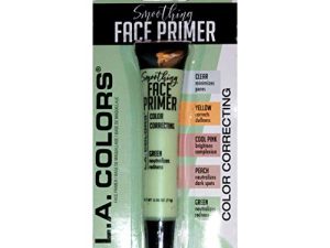 L.A. Colors (1) Tube Smoothing Face Primer Color Correcting Makeup Fills In Lines and Pores - Green Neutralizes Redness CBFP255