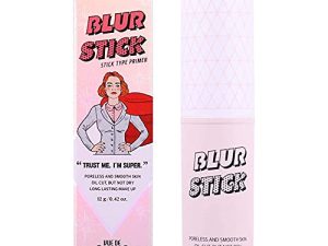 Korean Makeup Blur Stick Face Primer - Pore Minimizer and Reducer for Your Face - More Energetic Eyeshadow