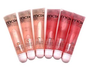 Cherimoya 6Pack MAX Makeup Lip Polish (Strawberry/Peach)