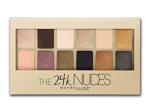 Maybelline New York The 24K Nudes Gold Eyeshadow Palette