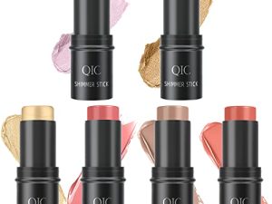 6 Colors Contour Stick Highlighter Stick and Cream Blush Stick Kit