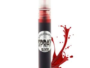 Bloody Mary Fake Blood Makeup Spray - 0.25oz - for Theater and Costume or Halloween Zombie