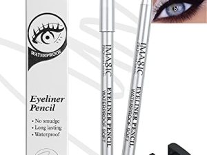 White Waterproof Gel Eyeliner Pens