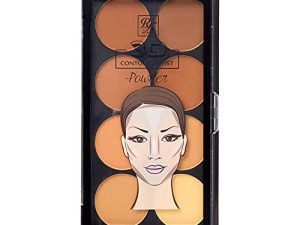 Ruby Kisses 3D Powder Contour Palette Medium Dark Define your cheekbones