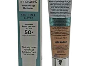 it Bye Bye Foundation Moisturizer Oil-Free Matte SPF 50+ 1 fl. oz. (Light Medium)