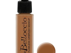 Belloccio's Professional Cosmetic Airbrush Makeup Foundation 1/2oz Bottle: Hazelnut- Medium- dark Olive Undertones
