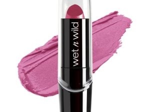 wet n wild Silk Finish Lipstick| Hydrating Lip Color| Rich Buildable Color| Retro Pink