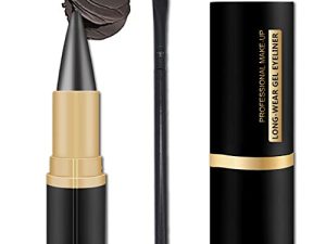 ZSSEMEI Black Eyeliner Pencil - Eyeliner Gel Stick Pen - Quick Drying Eye Liner - Waterproof