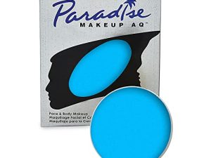 Mehron Makeup Paradise Makeup AQ Refill (.25 oz) (Celestial – Neon Blue/Light Blue UV)