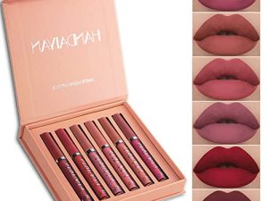 Witcrskm Matte Lipstick For Women (6Pcs)